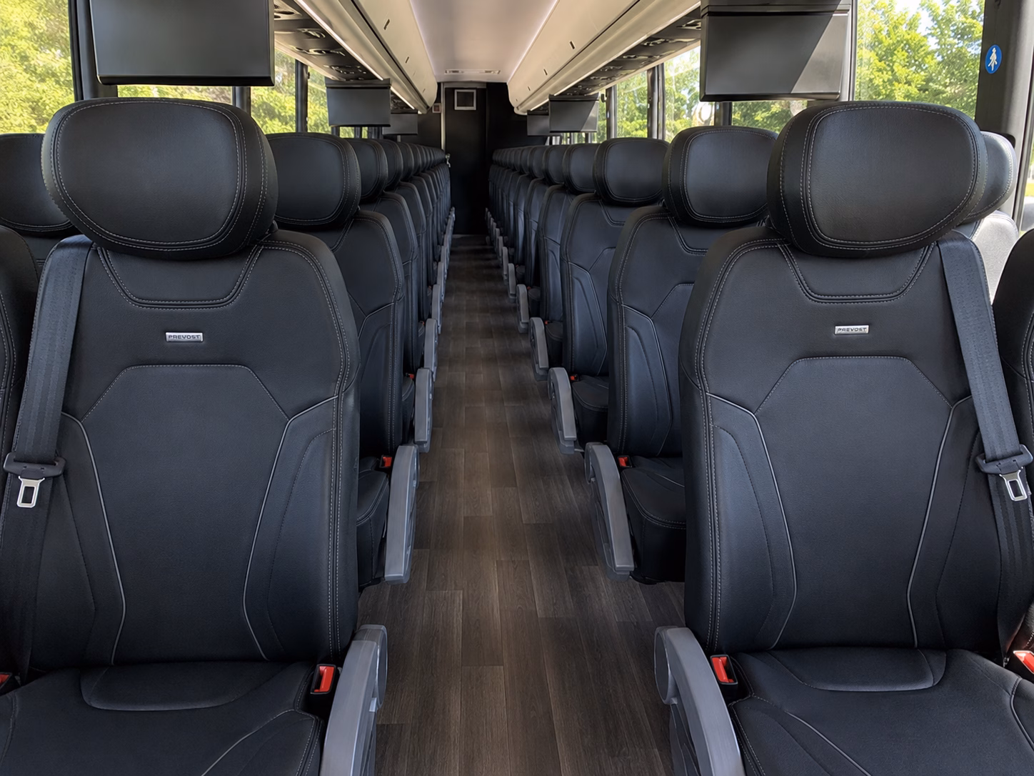 ann arbor corporate event transportation onboard seating