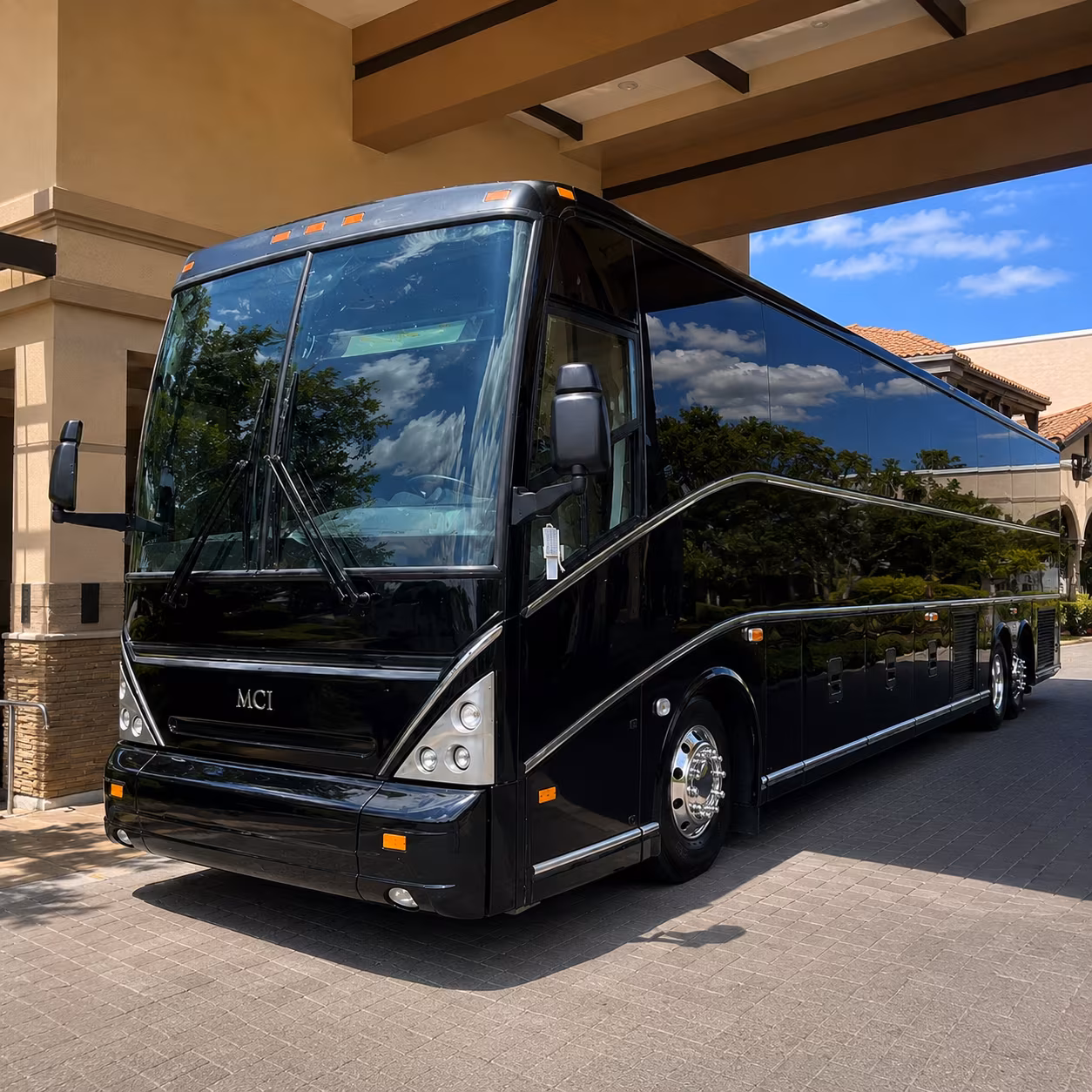 charter bus transportation for u m rotc training and commissioning events